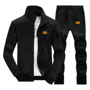 Black HBA Front Logo Tracksuit