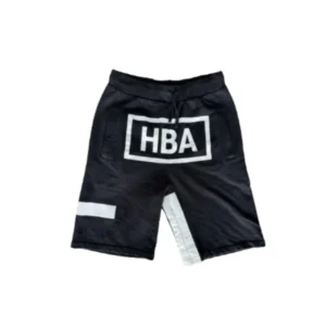 HBA Logo Shorts Black