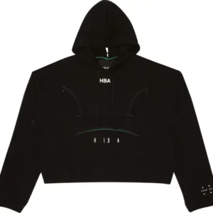 Hood By Air Oversized Hoodie Sweatshirt ‘Black