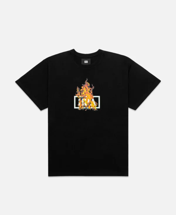 Hood by Air Ablaze Box Logo Shirt – Black