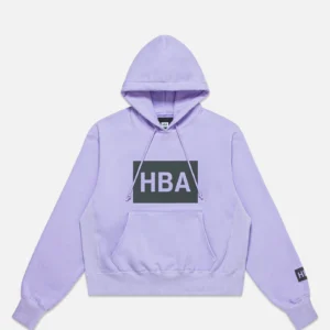 Hood by Air Box Logo Hoodie – Purple