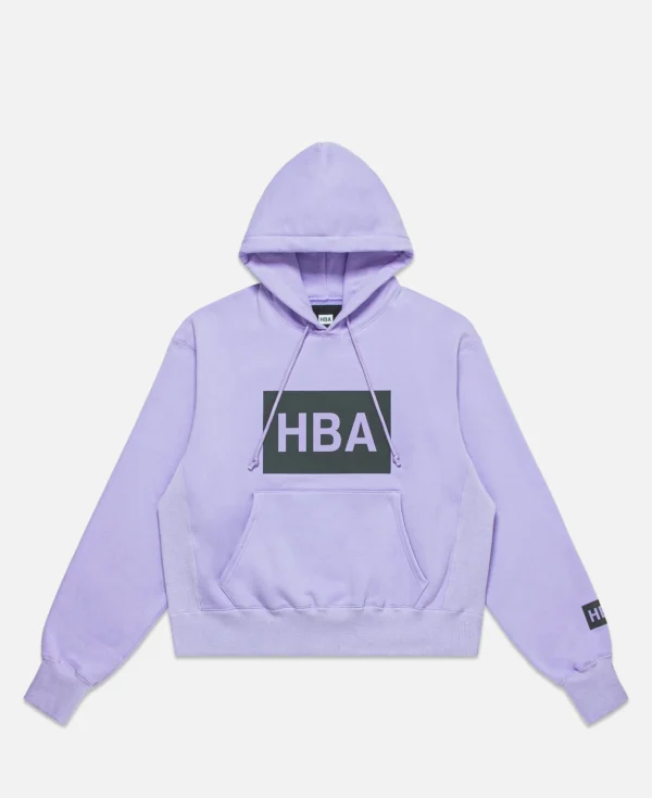 Hood by Air Box Logo Hoodie – Purple